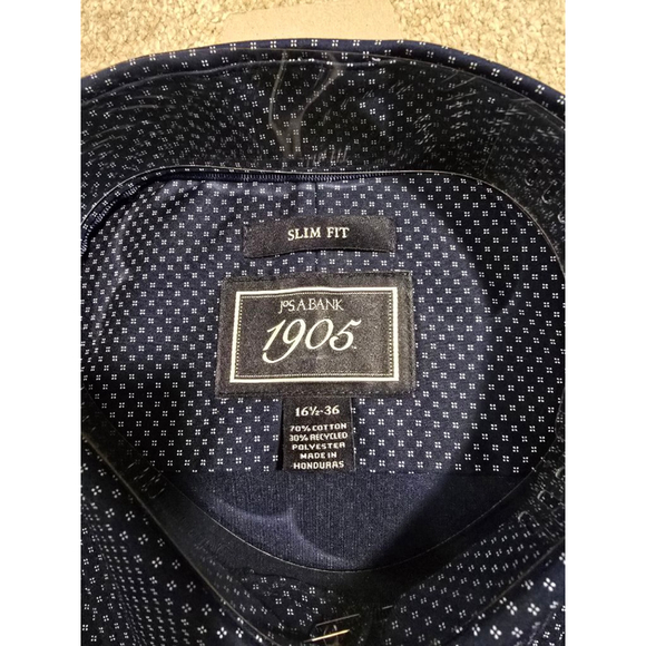 Jos a bank slim fit shirt*2 size 16 1/2-36 - Picture 3 of 4